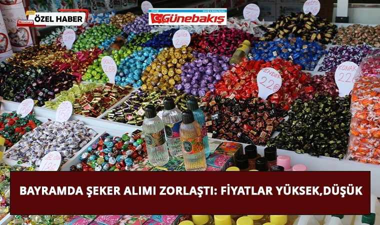 Bayramda Şeker Alımı Zorlaştı: Fiyatlar Yüksek, Talep Düşük