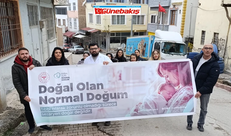 Çemişgezek’te Normal Doğum Farkındalık Etkinliği