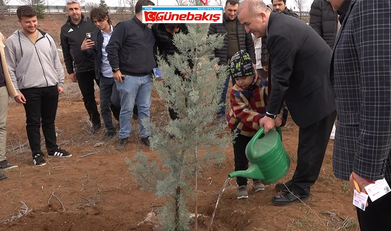 Elazığ’da Çanakkale Şehitleri Anısına Fidan Dikildi