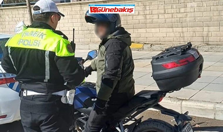 Elazığ’da Motosiklet Denetimleri