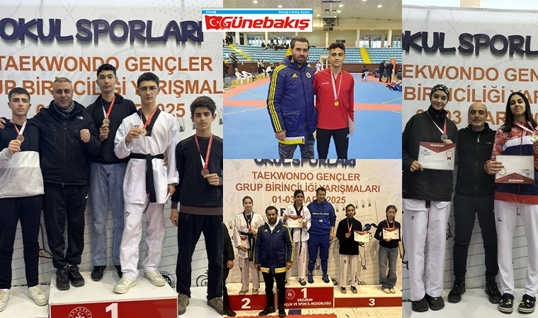 Taekwondo’dan Elazığ’a Dokuz Madalya