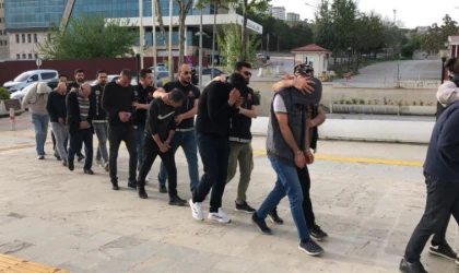 Elazığ’da 9 Uyuşturucu Taciri Tutuklandı