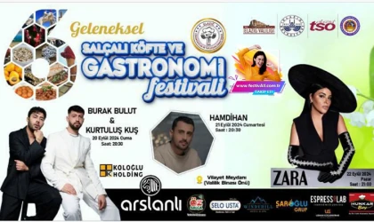 Elazığ’da 6. Gastronomi ve Salçalı Köfte Festivali Başlıyor