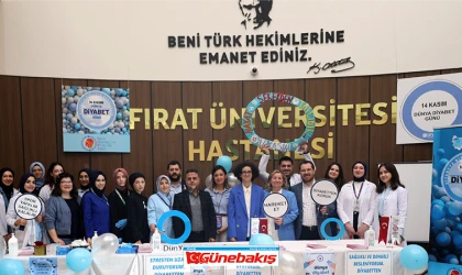 Elazığ’da Dünya Diyabet Günü Etkinlikleri