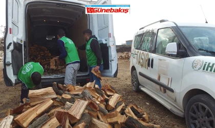 İhh Elazığ Şubesinden Yakacak Yardımı