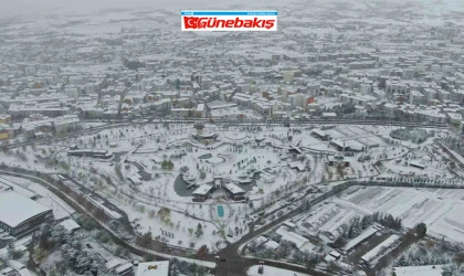 Mevsimin İlk Karı Yağdı, Elazığ Beyaza Büründü