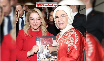 Mehtap Özer Seyran’dan Emine Erdoğan’a Hediye