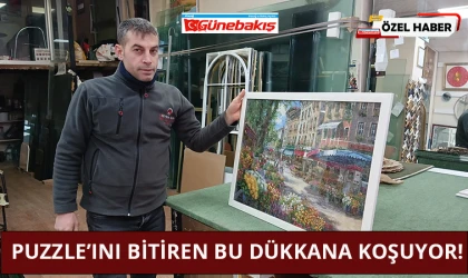 Puzzle’ını Bitiren Bu Dükkana Koşuyor!