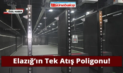 Elazığ’ın Tek Atış Poligonu!