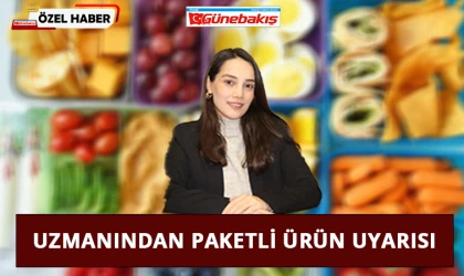 Uzmanından Paketli Ürün Uyarısı