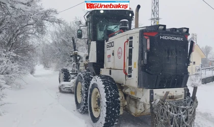 Elazığ’da 172 Köy Yolu Ulaşıma Kapandı