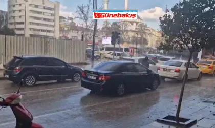 Elazığ’da Bahar Havası Sağanak Yağışa Dönüştü