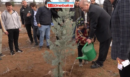 Elazığ’da Çanakkale Şehitleri Anısına Fidan Dikildi